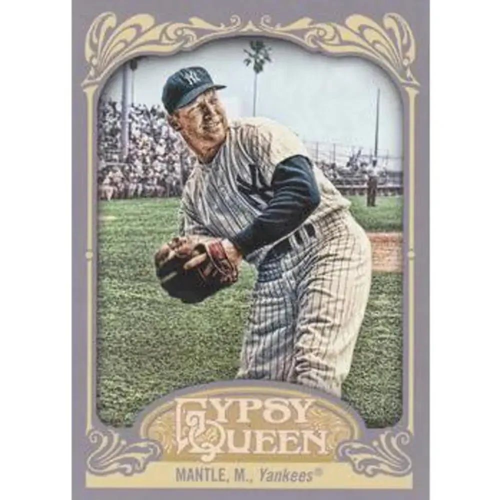 2012 Topps Gypsy Queen Mickey Mantle # 120a New York Yankees